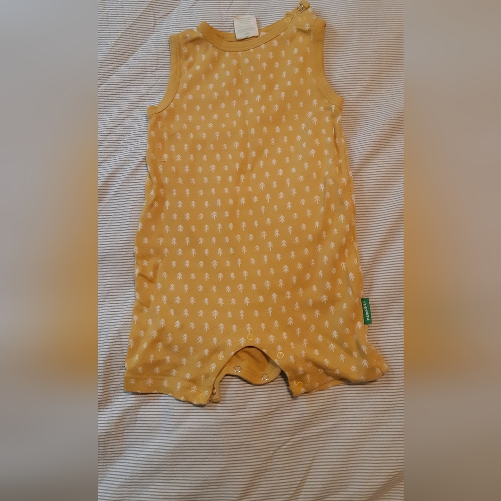 Parade organics 2T romper pajamas